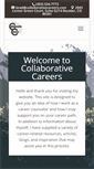 Mobile Screenshot of collaborativecareers.com