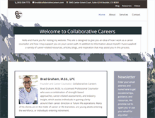 Tablet Screenshot of collaborativecareers.com